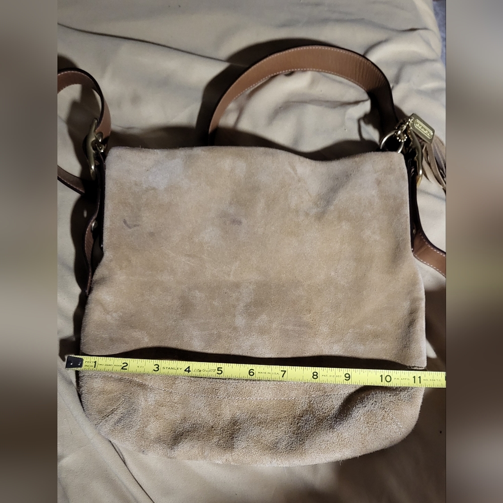 Coach Tan Suede